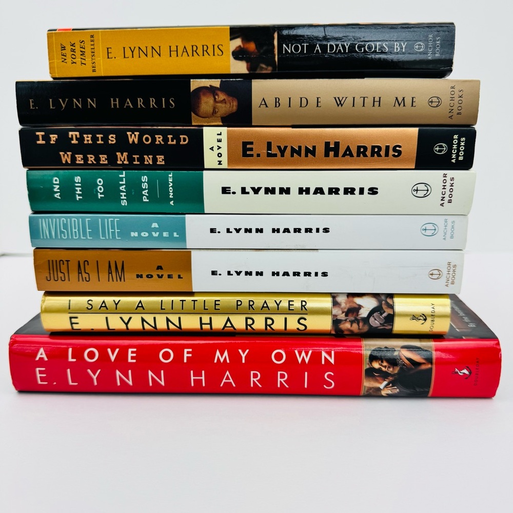 E. Lynn Harris book bundle. 8 books in total. 2 hardcover, 6 paperback books. - Picture 2 of 6